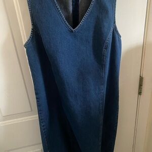 Eddie Bauer Blue Denim Dress